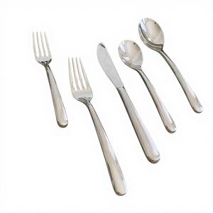 Juego de Cubiertos de Acero Inoxidable Ecológico de Primera Calidad para una Experiencia Gastronómica |   Cubiertos Elegantes para el Hogar, Hoteles y Fiestas - Product Image 1