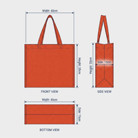 Nouveauté : Sacs de courses pliables et réutilisables en PP tissé, écologiques et recyclables, personnalisables OEM
