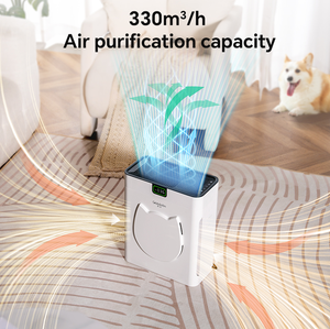 เครื่องฟอกอากาศสำหรับสัตว์เลี้ยงแบบพกพา เงียบ ทันสมัย เรียบง่าย ทนทาน เป็นมิตรกับสิ่งแวดล้อม พร้อมไส้กรองประสิทธิภาพสูง H13 ใช้งานง่าย ขายส่ง - Product Image 6
