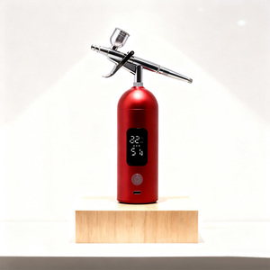 Aerógrafo LED Cuadrado Favorito de los Artistas, 35 PSI de Presión Ajustable, 3 Configuraciones de Presión, Boquilla de 0.2-0.6 mm, Ecológico, por Gravedad - Product Image 2
