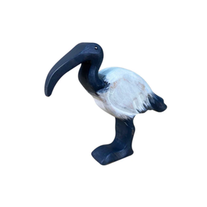 Juguete de madera tallada con forma de ibis, decoración creativa de madera con forma de ibis - Product Image 5