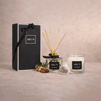 Diffuseur de parfum d'ambiance AIKUN Deluxe en coffret cadeau, marque privée, pour une atmosphère naturellement fraîche et une décoration intérieure.