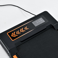 Tapis de marche intelligent pliable populaire avec LED, pour cardio-training à domicile, tapis de course électrique motorisé portable