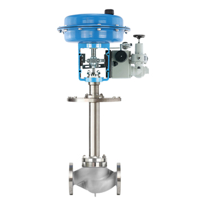 Válvula de Control de Flujo Neumática Criogénica con Brida ANSI 300 de Acero Inoxidable 304 - Product Image 2