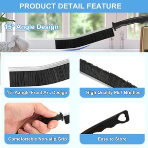 11pcs Crevice <strong>Cleaning</strong> <strong>Brush</strong> Multifunctional <strong>Cleaning</strong> <strong>Brush</strong> Tools Hard Bristle Gap <strong>Cleaning</strong> <strong>Brush</strong> for Hotel <strong>Bathroom</strong> <strong>Tiles</strong> - Product Image 4