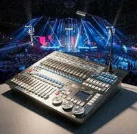 Controlador de Iluminación DMX King Kong 1024, 1024 Canales Optoaislados, 135 Gráficos Integrados con Estuche de Transporte para Escenario