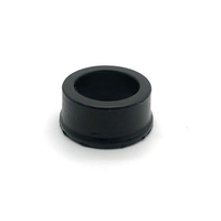 Œillets de câble en caoutchouc noir, œillets de câble isolé, opacité
