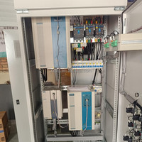 Panneau de commande VFD avec PLC et écran tactile HMI, armoire de commande de variateur de fréquence intelligent avec communication Modbus RTU
