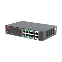 Switch Jaringan 4/8/16/24 Port PoE Mega Giga SFP PoE Switch Kamera IP Menggunakan Fungsi Vlan Transmisi 100Mbps Standar 802.3af