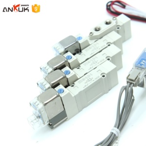 Électrovannes industrielles SY3120-5LZD-M5 SY3140-5LOU-Q avec le type rapide d'échappement pour des lignes de convoyeur - Product Image 6