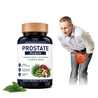 Complément Alimentaire Professionnel pour la Santé de la Prostate à Base de Palmier Nain et de Champignons pour Hommes, 90 Capsules, Bien-être Quotidien