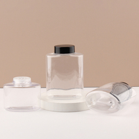 Flacon de poudre fixante transparent à presser, emballage cosmétique, matériau pour poudre de talc, portionnement, personnalisation possible