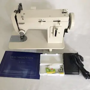 Haushaltsnähmaschine MK-309 mit langem Arm, Flachzigzackstich, Hochleistungs-Ledernähmaschine mit Transportfuß für Segeltuch - Product Image 1