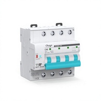 Disjoncteur intelligent WiFi pour maison connectée, protection contre les fuites à la terre, interrupteur RCBO en cuivre, télécommande sans fil, protection contre les surtensions et les sous-tensions