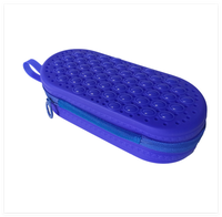 Pochette en silicone imperméable à motifs de dessins animés, multi-usages, portable, pour téléphone, monnaie, maquillage, voyages quotidiens, utilisation promotionnelle