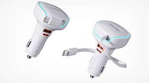 Best Selling 48/58/78W Super Fast Wholesale Customization Car Charger Charging PD Retractable Line and QC3.0 and PD Port - Product Image 2