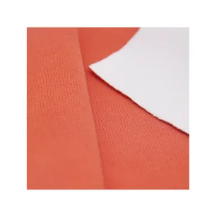 Toptan özel renk TC 30% pamuk 70% polyester örgü döngü 220GSM fransız terry kumaş tişörtü için