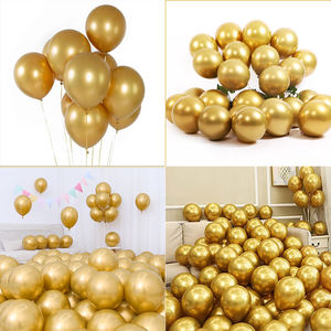 Ballons en latex chromés épais en gros, or, argent, <span class=keywords><strong>champagne</strong></span>, 12 pouces, pour la décoration de fête d'anniversaire - Product Image 3