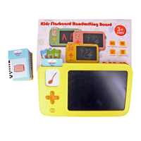 Nouvelles cartes éducatives électroniques en plastique, tableau de dessin parlant avec tablette d'écriture LCD pour l'apprentissage des enfants de 5 à 7 ans