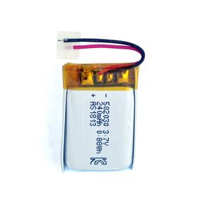 Venta wholesale KC approved lipo battery <span class=keywords><strong>3</strong></span>,7 V 240 mAh 502030 bluetooth speaker - Product Image 2