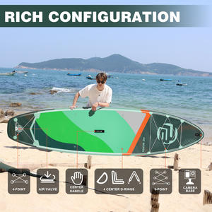 Coussin de siège gonflable réglable en hauteur pour Stand-Up Paddleboard, adapté à toutes les utilisations sur lacs, rivières, planches de surf et pour le canoë. - Product Image 3
