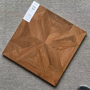 Azulejos de Porcelana Mate Antideslizantes con Diseño Nórdico, Imitación Madera, 600x600mm, para Sala de Estar, Dormitorio, Balcón - Product Image 4