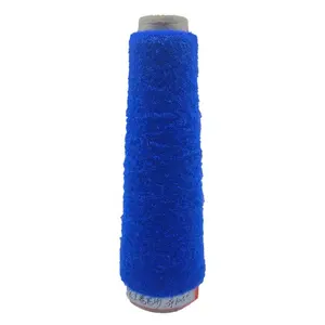 Wholesale Nylon Fancy 0.9 Paulan Yarn Plush Mink Fur Crochet Yarn For Knitting Machine