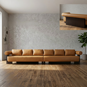 Modern Fabric L-Shape Tight Back Combination Set Living Room Sectional <b>Seating</b> Padded Arms <b>Foam</b> Filling Villa Hotel Apartment - Product Image 3