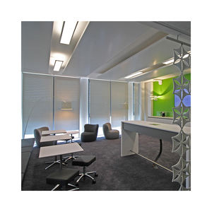 ม่านม้วนภายนอกแบบโซ่ดึงด้วยมือ ยี่ห้อ Lowes สำหรับระเบียงบ้าน โครงการก่อสร้าง ม่านภายนอก โพลีเอสเตอร์แบบเรียบ ม่านม้วนสำหรับโรงแรมริมชายฝั่ง สำนักงาน - Product Image 2