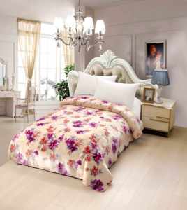 ชุดผ้าห่มขนมิงค์ลายนูนสองชั้นหนึ่งด้านขนาด200x240ซม. 8กก. - Product Image 4