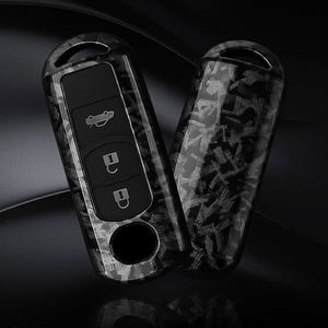 2/3/4 Knopf Kohle faser Autos chl üssel Abdeckung Fall für Mazda 2 3 5 6 BL BM GJ Atenza Axela Demio CX-3 CX3 CX-5 CX5 CX7 CX-9 CX8 - Product Image 5