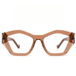 Monture Lunettes Optique 2022 Eyewear Frame Optical Prescribed Eyeglasses Rectangular Custom Clear Glasses
