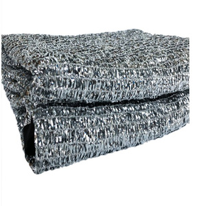 Malla de aluminio plateada reflectante para exteriores, duradera, <span class=keywords><strong>80</strong></span>%, para granja y horticultura con UV - Product Image 2