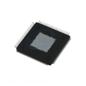 Electronic Circuit Components Data Acquisition 100 TQFP Exposed Pad IDTDAC1205D650HW-C18 Authorized Distributor - Product Image 1