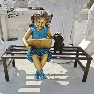 BLVE grande personalizado al aire libre público Metal fundición arte <span class=keywords><strong>personas</strong></span> escultura bronce famosa persona estatua sentada en banco - Product Image 2