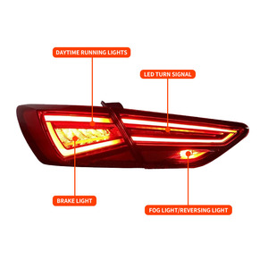 Pour VW Seat Leon MK3 5F 2013-2016 : Amélioration des feux arrière <span class=keywords><strong>Cupra</strong></span>, feux de position arrière, clignotants et indicateurs arrière - Product Image 2
