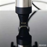 Sonde à quatre points (avec support), tête de mesure de précision à 4 sondes pour la mesure de la résistance et de la résistivité des films minces semi-conducteurs