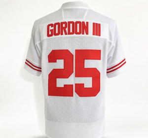 Maillot de football des Wisconsin Badgers # 16 Wilson # 23 Taylor # 99 Watt # 25 Gordon III # Collection de maillots de football universitaires cousus pour hommes, 28 modèles - Product Image 3