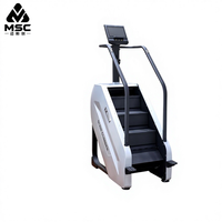 Máquina de Escaleras Aeróbica de Alta Calidad, Robusta, Suave y Segura para Gimnasio, Entrenamiento Físico Comercial en Interiores, Espacio de Ejercicio