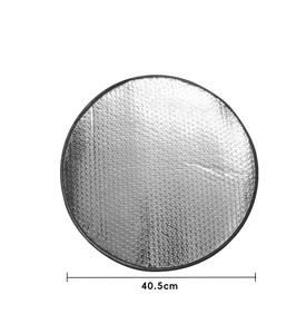 Protector de <span class=keywords><strong>parasol</strong></span> de película de aluminio de doble cara para <span class=keywords><strong>volante</strong></span> de coche, cubierta aislante de polvo térmico para coches, venta al por mayor - Product Image 6