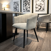 Fauteuils modernes en tissu pour salle à manger Salon Réception et cuisine pour restaurants et hôtels Mobilier de restaurant