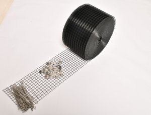 PVC Coated Galvanized Steel Welded <b>Mesh</b> Square Grid Black Rust Proof Fence <b>Mesh</b> for Garden and Bird Protection - Product Image 2