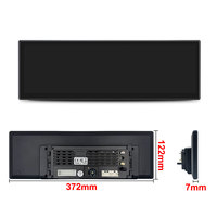 14.9 pouces Ultra-mince GPS écran tactile Navigation Android 13 lecteur automatique universel avec amplificateur Audio Microphone intégré