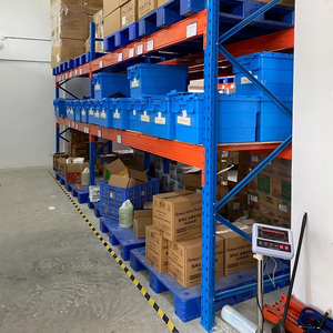 Pallet giá cao cấp công nghiệp chọn lọc Pallet giá Heavy Duty thép kim loại kho lớp phủ điện Pallet giá cho carton - Product Image 2