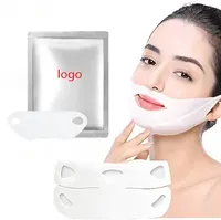 V Vormige Dubbele Kin Reducer Band Verstevigende Afslanken Schoonheid Huidverzorging Chin Up Patch Facial Sheet Maskers V Lijn Lifting gezichtsmasker