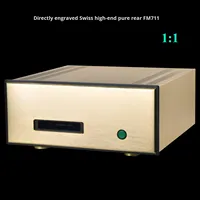 Système audio Hi-Fi Brzhifi FM711MK2, amplificateur de puissance pour cinéma maison, amplificateur Hi-Fi pur post-étage 250W 8 ohms, amplificateur Hi-Fi 2 canaux équilibré