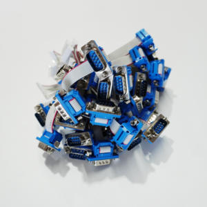 DB9串行端口适配器扩展电缆压制灰色带状聚氯乙烯聚四氟乙烯用于主板的公母连接RS232 COM端口 - Product Image 6