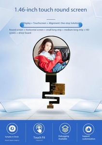 หน้าจอ IPS TFT ทรงกลมขนาด 1.46 นิ้ว ความละเอียด 412*412 พร้อม TP, อินเทอร์เฟซ QSPI แบบ ALL VIEW, ไดรเวอร์ไอซี SPD2010, ความสว่าง 450nit สำหรับเครื่องใช้ไฟฟ้าอัจฉริยะในบ้าน - Product Image 2