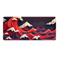 Tapis de Souris XXL 90x40cm en Gros avec Impression Personnalisée Logo pour Gaming, Sublimation, et Emballage avec Sac à Cordon