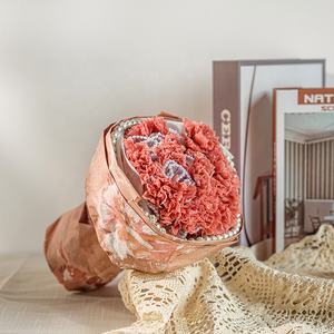 Cadeau pour la fête des mères, bouquets <span class=keywords><strong>de</strong></span> chrysanthèmes, cadeaux haut <span class=keywords><strong>de</strong></span> gamme, fleurs séchées, fleurs naturelles, fleurs conservées, bouquets prêts à être livrés - Product Image 4